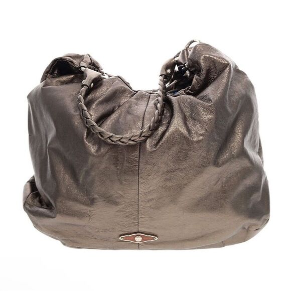 Elliott Lucca Handbags - ELLIOT LUCA  Metallic Bronze Shoulder Bag